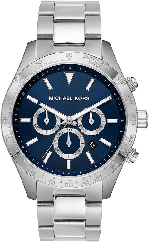 Michael Kors Layton Men's Watch, Stainless Steel Chronograph 